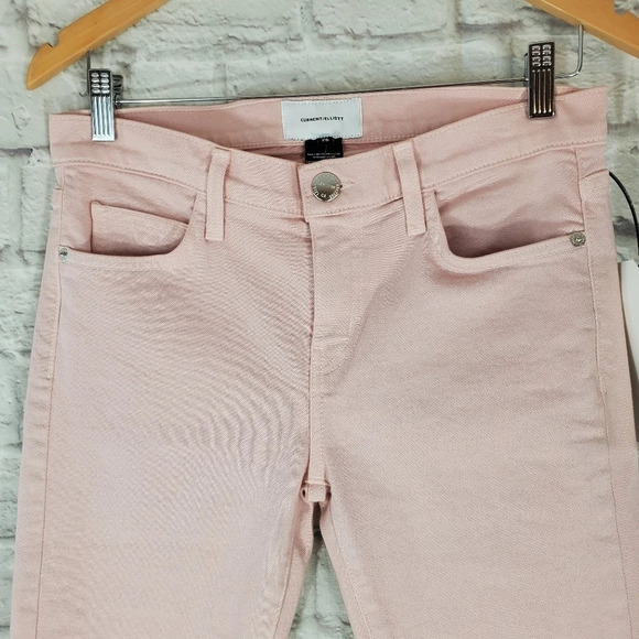 Current/Elliott Primrose Pink The Stiletto Jeans - Picture 6 of 16